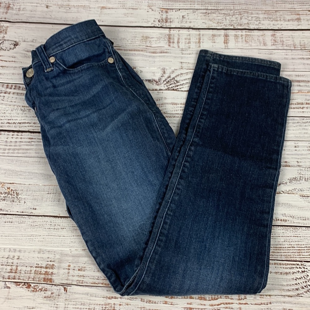Rock and republic Berlin straight leg blue jeans size 8 - Picture 5 of 15
